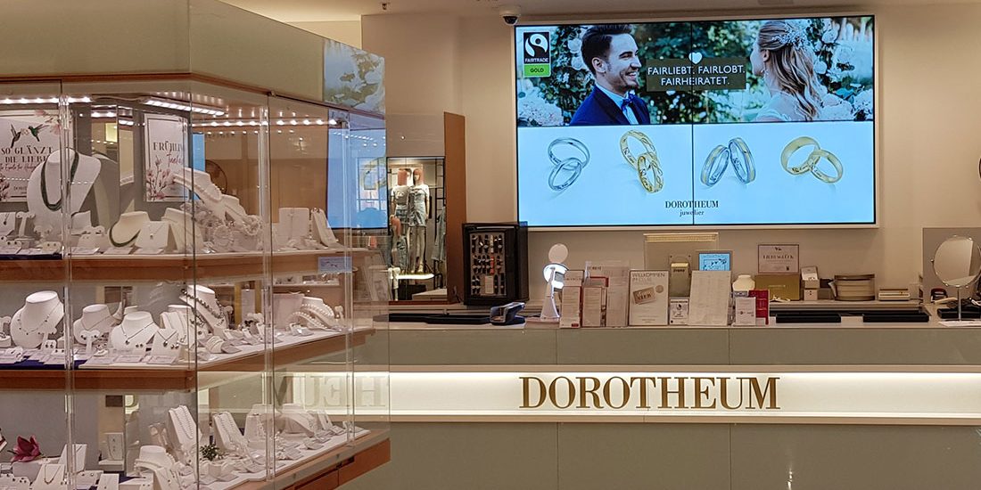 mediaCon Digital Signage Projekt - Dorotheum